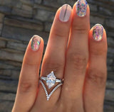 Women Ring Finger Jewelry Rose Gold /Sliver /Gold Color