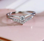 Women Ring Finger Jewelry Rose Gold /Sliver /Gold Color