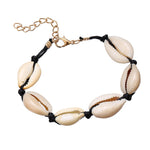 10 pcs/lot Boho Multi-layer Imitation Pearl Crystal Glass Beaded Elastic Bracelets