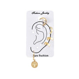 Newest Arrival 4Pairs/Set jewelry Alloy Golden