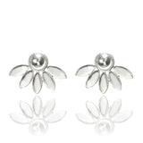 New Crystal Flower Drop Earrings for Women Fashion Jewelry