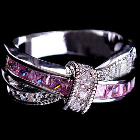 High Quality KUNIU Fashion Trenty Creztive Shape Zirconia Corssed