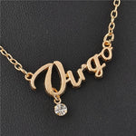 New Arrival Crystal 12 Zodiac Necklace Jewelry  For Women Wholesale P1114