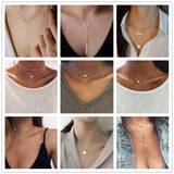 Tiny Heart Necklace for Women SHORT Chain Heart