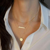 Tiny Heart Necklace for Women SHORT Chain Heart