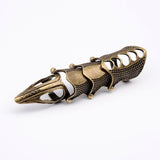 Unisex Cute but Stylish Gothic Punk Joint Knuckle Full Finger Claw Ring