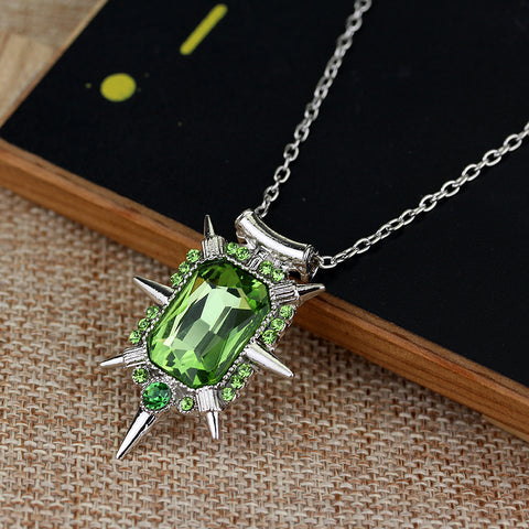dongsheng Once Upon A Time Necklace Wicked Witch Zelina Glinda Pendant Necklace