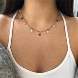 Vintage Carved Coin Necklace For Women Fashion
