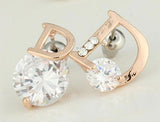 famous luxury brand New jewelry small letter D
