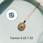 12 Constellation Jewelry Necklace Gold