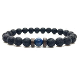 Men Bracelet Natural Moonstone Bead Tibetan Buddha Bracelet