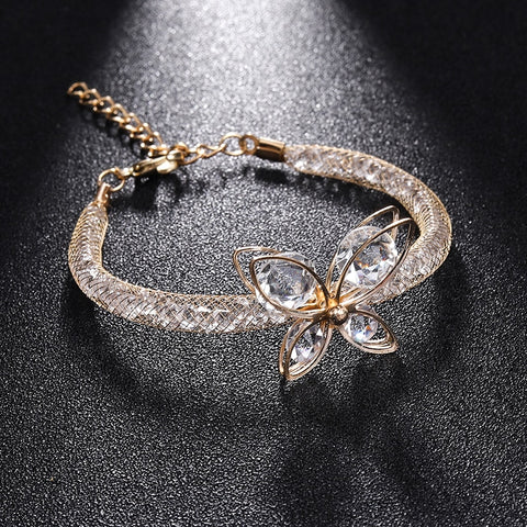 New Crystal Charm Bracelets & Bangles For Women