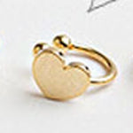 1PC Fashion Small Gold Silver Copper Moon Clover Star Heart