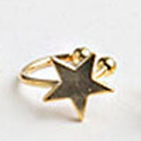 1PC Fashion Small Gold Silver Copper Moon Clover Star Heart