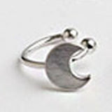1PC Fashion Small Gold Silver Copper Moon Clover Star Heart