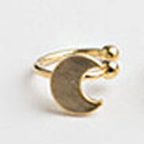 1PC Fashion Small Gold Silver Copper Moon Clover Star Heart